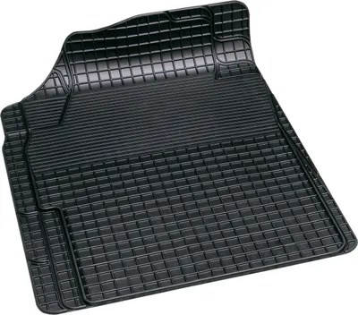 Produktbild von alca® Auto Fußmatte Universal zuschneidbar Gummimatte Fahrerseite vorne Gummi-Fußmatte schwarz Fahrerseite Gummi mit Haltenoppen