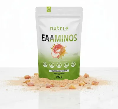 Produktbild von Nutri+ EAA Hochdosierte Aminosäuren 500g - Grapefruit