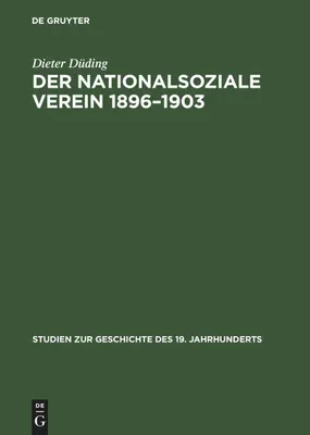 Produktbild von Der Nationalsoziale Verein 1896-1903