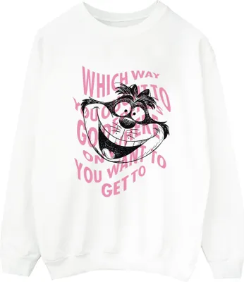 Produktbild von Disney - "Alice in Wonderland" Sweatshirt für Herren BI7759 (M) (Weiß)