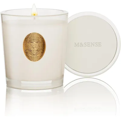 Produktbild von Duftkerze Vanille im Glas 260g Sojawachs 55h Brenndauer Geschenk für Frauen & Männer