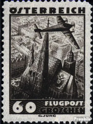 Produktbild von Briefmarken Österreich 1935 Mi 606 postfrisch Flugpost-Ausgabe