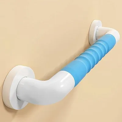 Obrázok produktu pre Kúpeľňová madla z nehrdzavejúcej ocele, 43 cm, protišmyková, do sprchy a na toaletu, pre seniorov