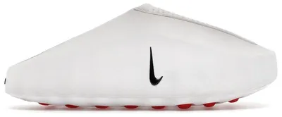 Imagen del producto de Nike Mind 001 Sandalia, color blanco y detalles en rojo, talla EU 40