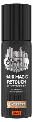 Produktbild von The Shave Factory Magic Retouch Spray 100ml Light Brown