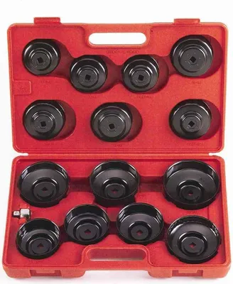 Produktbild von 15 tlg. Topf Ölfilterschlüssel Set