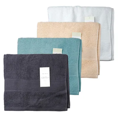 Produktbild von Duschtücher Badetücher Handtücher im 4-er Set - 120 x 70 cm