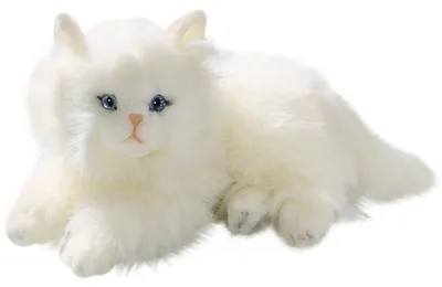 Produktbild von Carl Dick Katze, Perserkatze weiß ca. 30cm 3199 Kuscheltier, Plüschtier, Stofftier