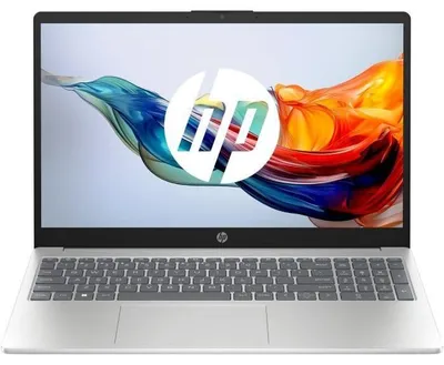 Immagine prodotto di Portatile HP 15-fc0020nf, 15,6" FHD, AMD Athlon Silver 7120U, 4 GB di RAM, SSD da 128 GB, Windows 11 + Microsoft 365 (1 anno), tastiera AZERTY