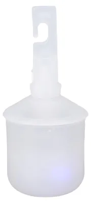 Produktbild von Rolling Ball Cane-Spitze als Ersatz mit rot-blau blinkendem Kopfhaken-Stil