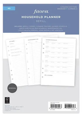 Productafbeelding van Filofax Huishoudplanner, navulvel - A5