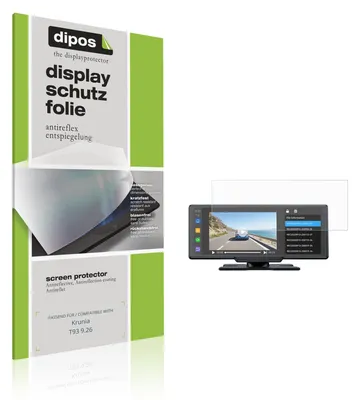 Image de 2x Film de protection d'écran pour Krunia T93 9.26 protecteur antireflet dipos