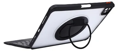 Produktbild von Tablet-Hülle mit Tastatur, passend für iPad 11/10 Pro 1/2/3/4, Air 7/6/5/4, 11. Generation, A16, 11 Zoll, 2025, abnehmbare Schutzhülle, 4-Zoll-Touchpad, 7-farbige Hintergrundbeleuchtung
