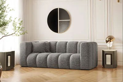 Obrázek produktu pro Kaiser Möbel pohovka, sofa, dvoumístná pohovka Grand Modular látka Haga šedá