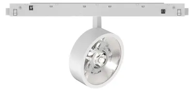 Zdjęcie produktu dla Szyna Ideal Lux Ego, płaska, pojedyncza, 09 W, 3000 K, 1–10 V, 303741