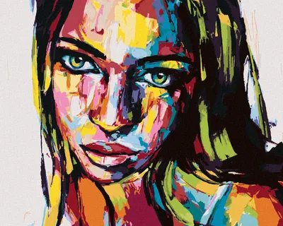 Produktbild von Zuty - Malen nach Zahlen - PORTRÄT EINER FARBIGEN FRAU III, 40x50 cm, ohne Keilrahmen