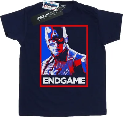 Produktbild von Marvel - "Avengers Endgame" T-Shirt für Herren BI7788 (4XL) (Marineblau)