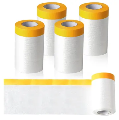 Obrázok produktu pre Krycia fólia 55 cm x 20 m, PVC páska, samolepiaca, pre maľovanie