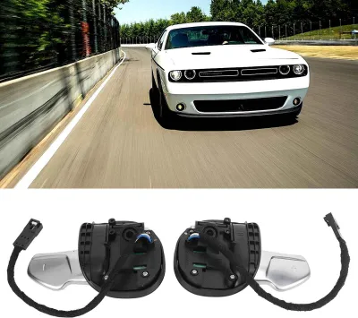 Obrázek produktu pro 2 ks řadicí páky na volantu 5RQ09DX9AC Náhrada za Dodge Charger Challenger