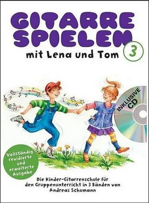 Produktbild von Gitarre Spielen mit Lena und Tom, m. Audio-CD