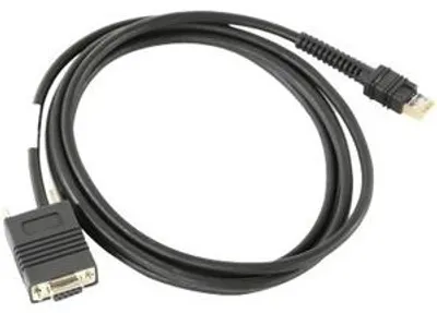 Produktbild von Zebra 2,13 m Seriell Datentransferkabel - DB-9 Buchse Seriell