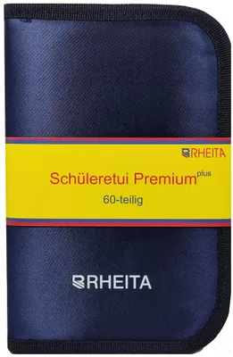 Produktbild von Rheita Schüleretui Premium, 60-teilig, sortiert, 4006335409118