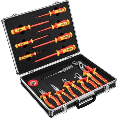 Immagine prodotto di NEO TOOLS Set di pinze e cacciaviti 1000V, 13 pezzi.