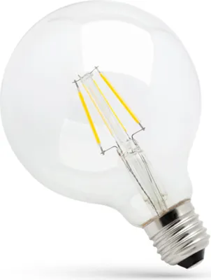 Produktbild von LED Filament Leuchtmittel Globe G125 8W = 80W E27 klar 1050lm Neutralweiß 4000K