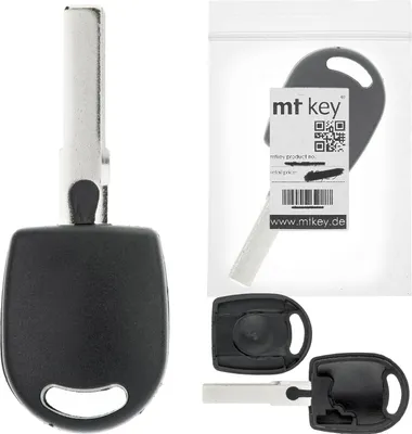 Produktbild von MT KEY Auto Ersatz Schlüssel HU66 kompatibel mit SEAT AROSA 6H S CORDOBA I INCA VW MULTIVAN T4 7D BEETLE 9C EOS 1F CADDY III CRAFTER 2E AMAROK I FOX 5Z JETTA BORA IV 1J2 GOLF III CABRIO LUPO