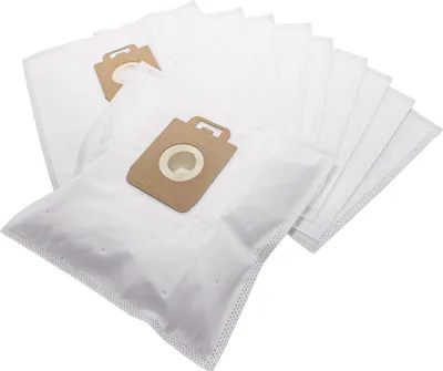 Produktbild von vhbw 10x Staubbeutel kompatibel mit AEG QS Elegance AVQ 2220...2250 Staubsauger - 31cm x 18,5cm Weiß