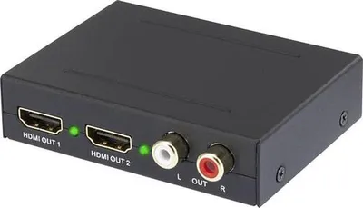 Image de Extracteur audio SpeaKa Professional SP-AE-HDCT-2P [HDMI - HDMI, RCA, Toslink] 1920 x 1080 pixels
