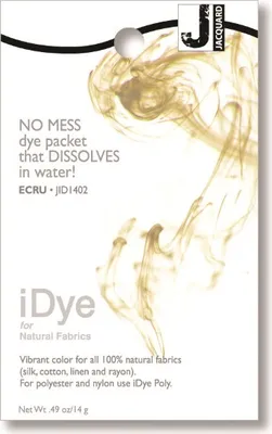 Produktbild von Jacquard Jacquard iDye Natural 14 gr Ecru