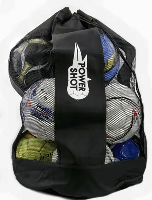 Produktbild von POWERSHOT® Balltasche - Ballnetz - Ballsack - aus Mesh für ideale Belüftung - 6 Bälle