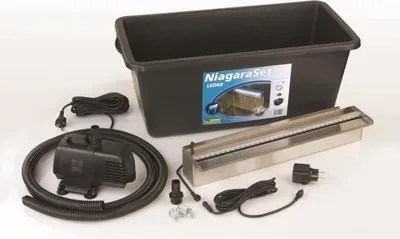 Obrázok produktu pre Záhradný vodopád Ubbink Niagara 60 cm LED s čerpadlom