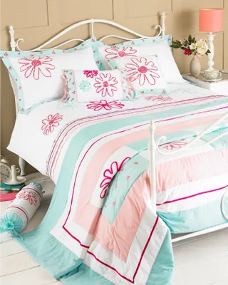 Immagine prodotto di Riva Home Harriet copriletto RV455 (240x260cm) (tortora/rosa)