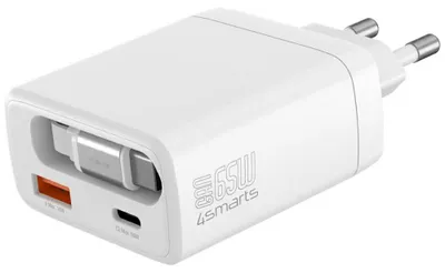 Zdjęcie produktu dla 4smarts PDPlug, Wewnętrzna, Prąd przemienny, 20 V, 0,6 m, Biały