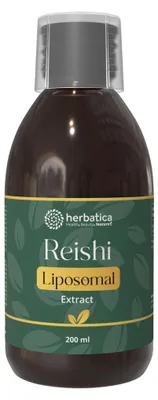 Obrázek produktu pro Lipozomální extrakt Reishi (30 % polysacharidů) - 200 ml - Herbatica
