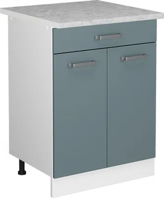 Obrázok produktu pre Spodná skrinka Vicco R-Line Modrošedá 60 cm so zásuvkami, Model 41921