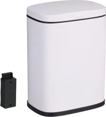 Obrázok produktu pre Nástenný kúpeľňový odpadkový kôš, 3 l, s vekom Soft-Close