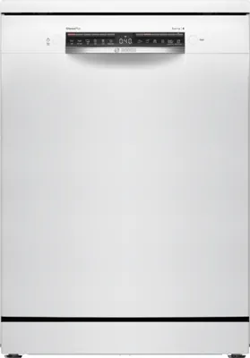 Zdjęcie produktu dla Bosch Serie 4 SMS4ETW00E, Wolnostojący, Pełny rozmiar (60 cm), Biały, Czarny, Biały, Przyciski, 1,75 m