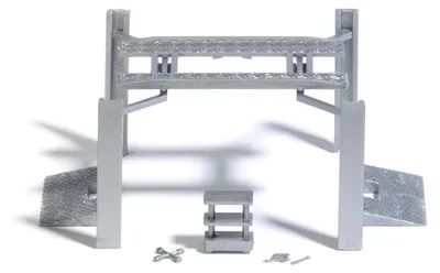 Produktbild von Busch 7791 - 1/87 / H0  Hebebühne und Werkstattwagen - Neu