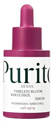 Produktbild von Hautserum gegen Falten mit Bakuchiol ( Timeless Bloom Bakuchiol Revitalizing Serum) 30ml