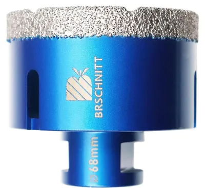 Immagine prodotto di Trapano a tazza diamantato da 68 mm, attacco M14, per forare piastrelle, gres porcellanato, Vetroceramica, marmo e granito