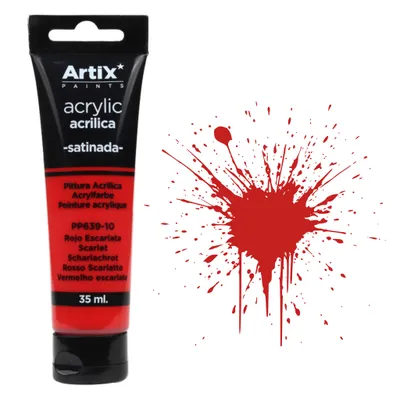 Obrázek produktu pro Akrylová barva SCARLET Artix PP639-10, 35 ml