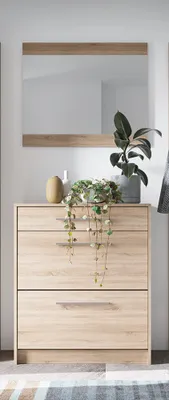 Produktbild von Garderobenset 2-teilig in Eiche, AUSTIN-129