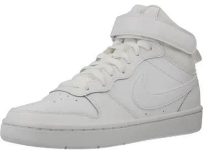 Produktbild von Nike Court Borough Mid 2 CD7782100 (38/white-white-white)