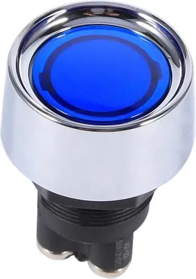 Obrázok produktu pre Multifunkčný DC 12V 50A spínač zapaľovania s tlačidlom štartovania motora vozidla, modré svetlo