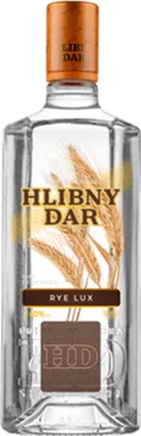 Produktbild von Vodka Hlibny Dar Rye Lux 0,5L ukrainischer Wodka