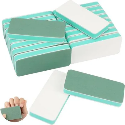 Produktbild von Famanu Nagelpolierblock Set 20 Stück - Doppelseitig 800/4000 Grob & Fein