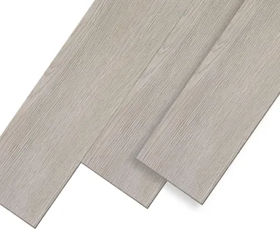 Produktbild von TWOLIIN PVC Bodenbelag Selbstklebend Fliesen Vinylboden Holz-Optik, 91,44 x 15,24 x 0,2 cm, 18 Stück für ca. 2,5 m², Nachbildung-Dielen für Küche Wohnzimmer Balkon (Beigegrau)